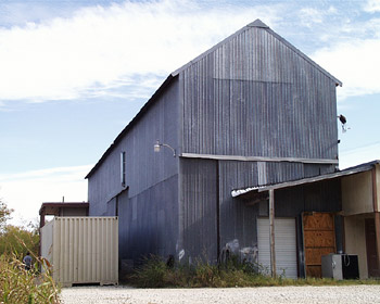 Back of Warehouse